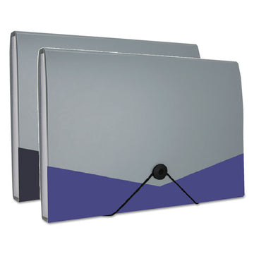 Universal® Poly Expanding Files, 13 Sections, Letter Size, Black-steel Gray freeshipping - TVN Wholesale